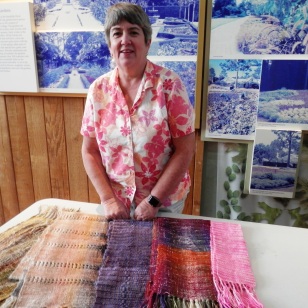 Lynne's show and tell shawls